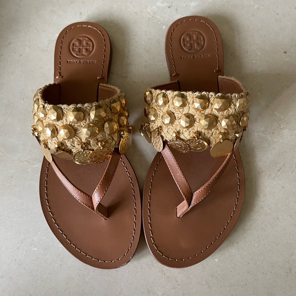 Tory Burch “Coin” Sandals